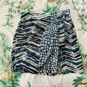 Foreign Exchange Silk Skirt
